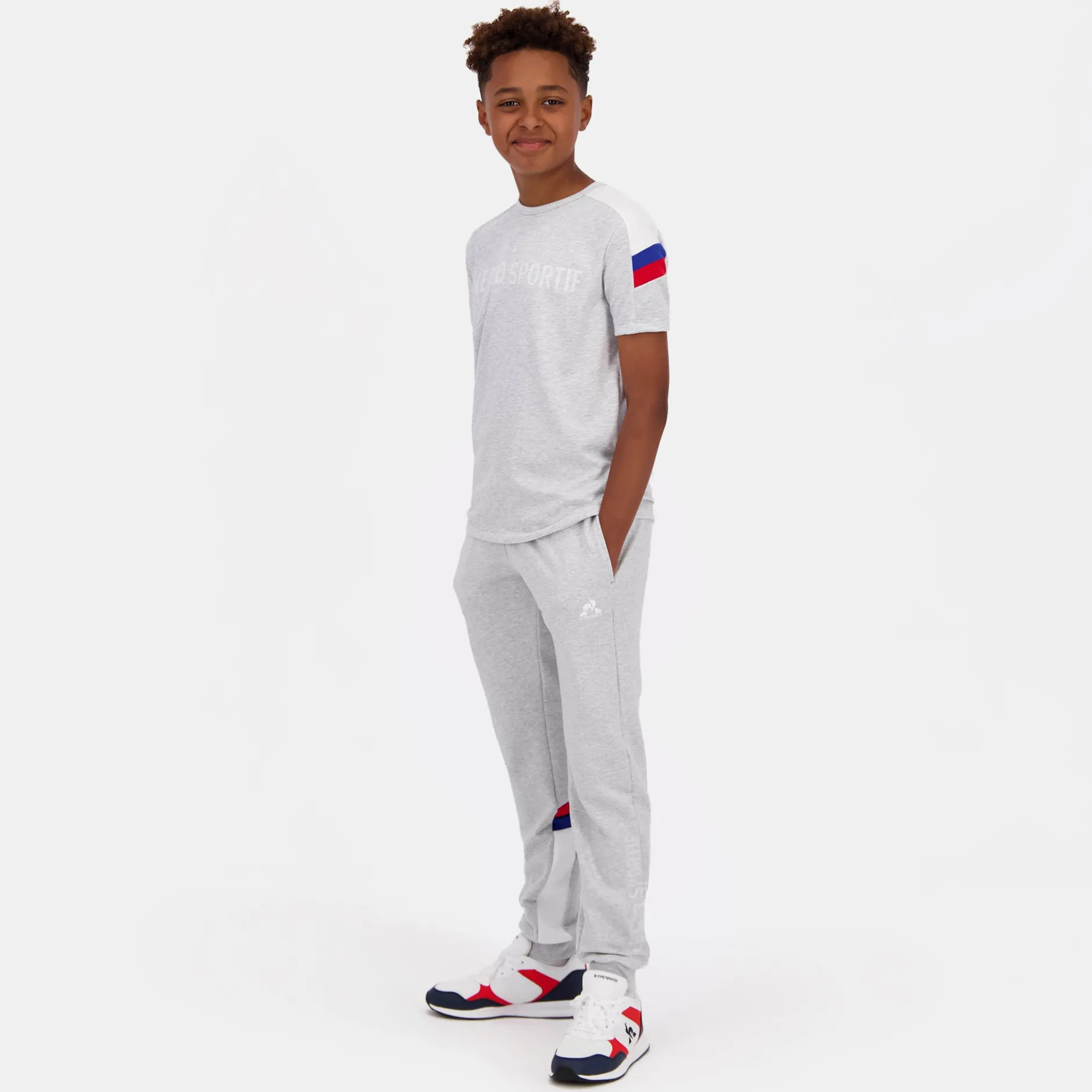 Best Sale Le Coq Sportif TricoloreT-shirt Enfant