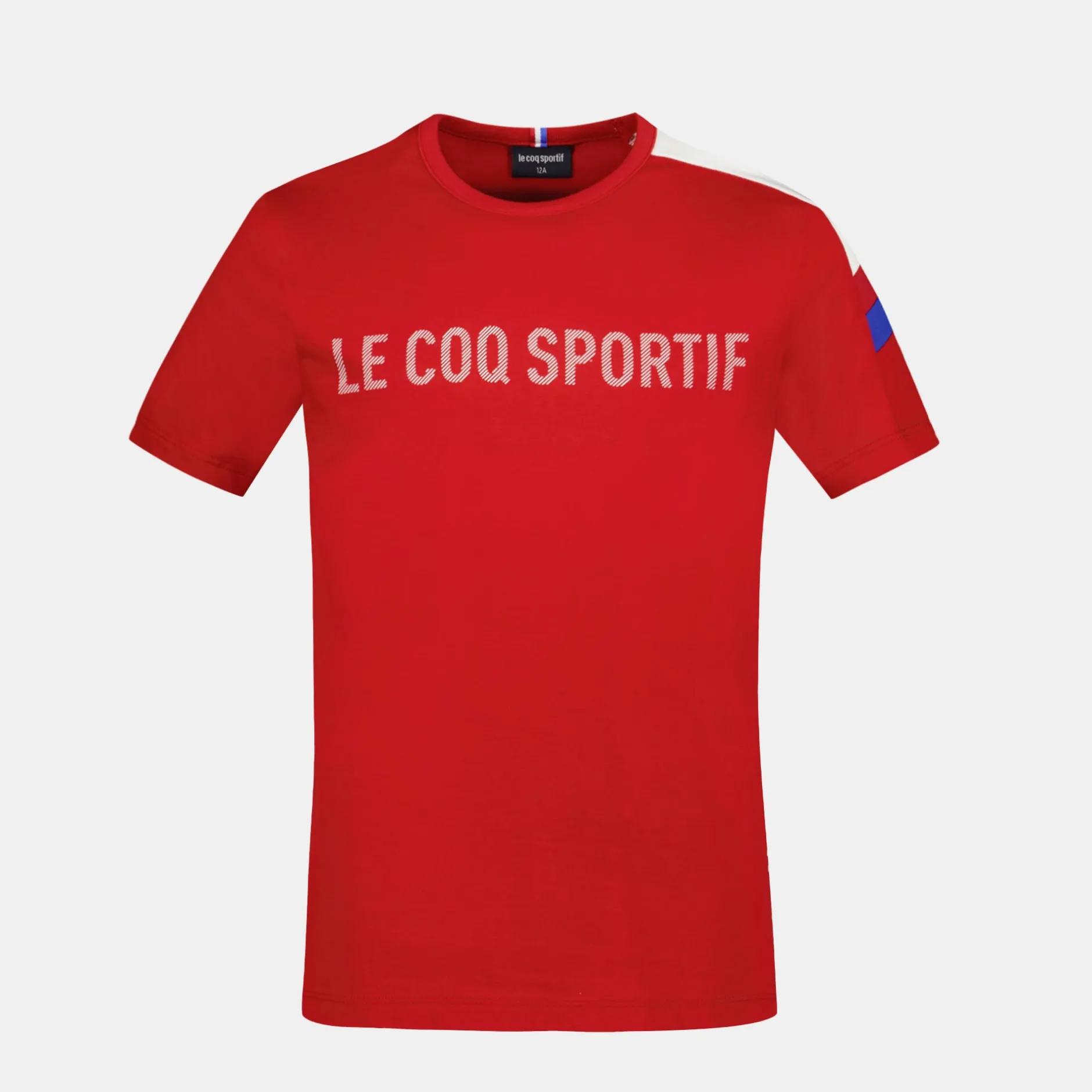 Fashion Le Coq Sportif TricoloreT-shirt Enfant Purrouge