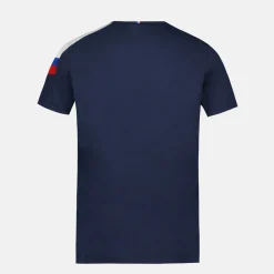 Sale Le Coq Sportif TricoloreT-shirt Enfant Bluelight