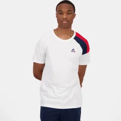 Best Sale Le Coq Sportif TricoloreT-shirt Homme Newopticalwhite