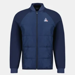 Discount Le Coq Sportif TricoloreVeste hybride déperlante Homme