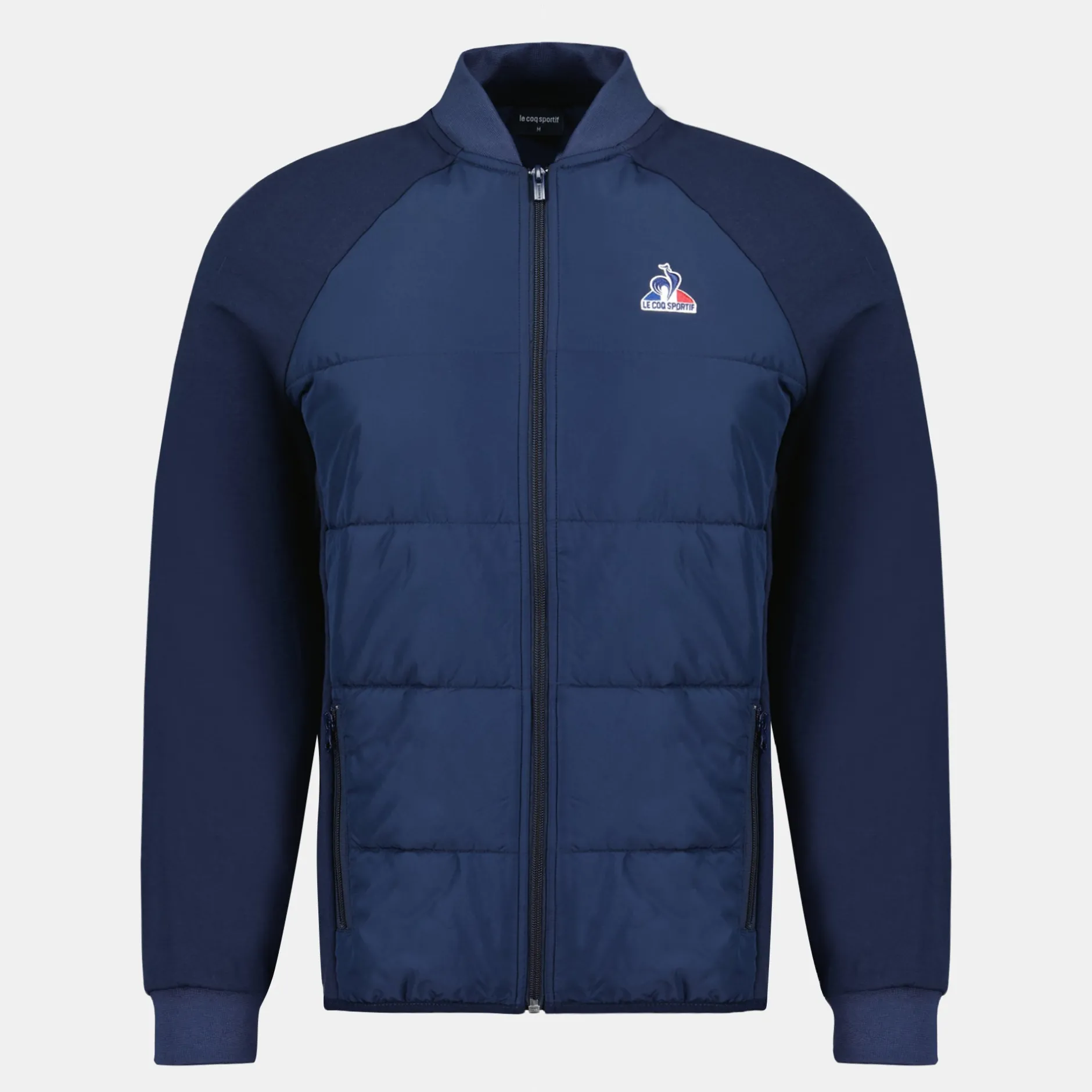 Discount Le Coq Sportif TricoloreVeste hybride déperlante Homme