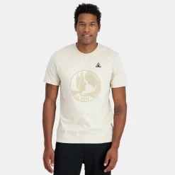Discount Le Coq Sportif T-shirt motif «La Paix» Homme Peyote